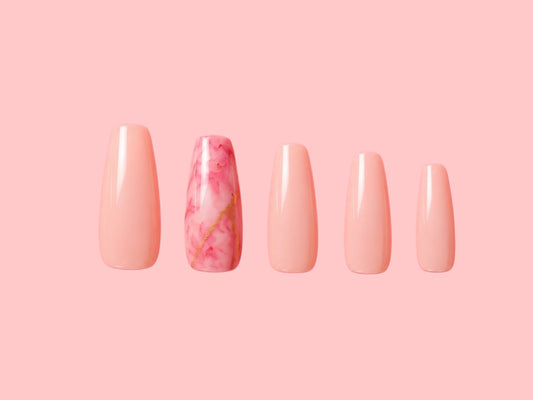 blush marble